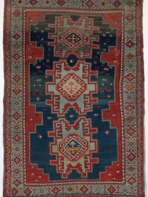 Kazak Lori Pampak Caucasico Antico, cm 205×131