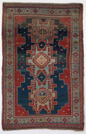 Kazak Lori Pampak Caucasico Antico, cm 205x131