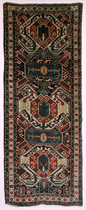 Lenkoran caucasico antico, cm 290x119