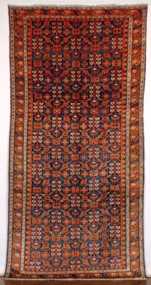Malayer persiano antico, cm 316x168