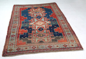 Kazak Lori Pampak Caucasico Antico, cm 205x131 - immagine 3