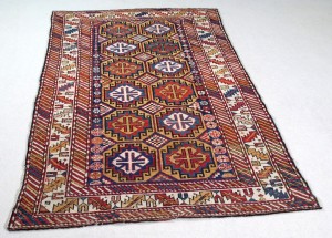 Shirvan Mogan antico, cm 205x115 - immagine 3