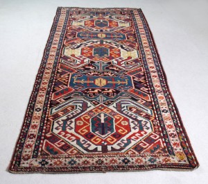 Lenkoran caucasico antico, cm 290x119 - immagine 3