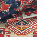 Kazak Lori Pampak Caucasico Antico, cm 205x131