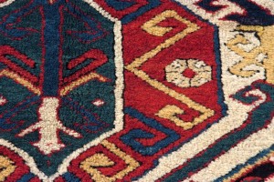 Lenkoran caucasico antico, cm 290x119 - immagine 6