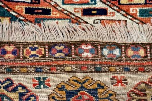 Moghan Gendje caucasico antico, cm 155x110 - immagine 7