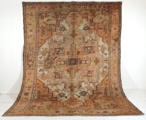 Heriz persiano antico cm 349x280