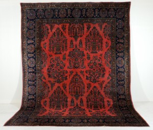 Kashan Manchester persiano antitco cm 355x267