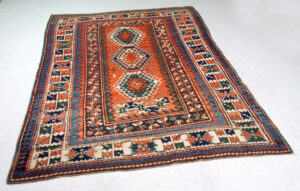 Kazak Bordjalou caucasico  antico cm 232x130 - immagine 3