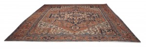 Heriz persiano antico  cm 373x320 - immagine 3