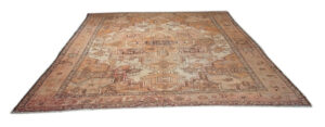 Heriz persiano antico cm 349x280 - immagine 3