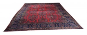 Kashan Manchester persiano antico cm 355x267 - immagine 3