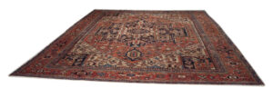 Heriz persiano antico  cm 373x320 - immagine 4