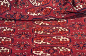 Kizyl Ayak Turkmeno antico cm 340x212