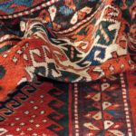 Kazak Bordjalou caucasico  antico cm 232x130