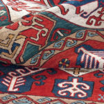 Khasim Ushak Karabagh caucasico antico cm 240x140