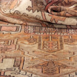 Heriz persiano antico cm 349x280