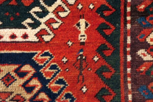 Kazak Bordjalou caucasico  antico cm 232x130 - immagine 6