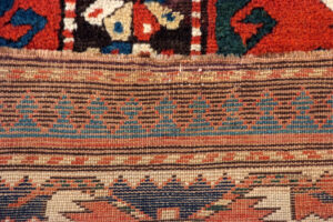 Kazak Bordjalou caucasico  antico cm 232x130 - immagine 7