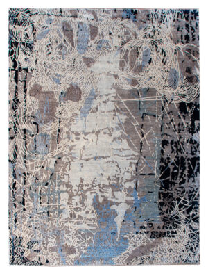 Tappeto Indo Tibet seta cm 250x200 - immagine 2